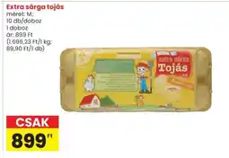 Spar Extra sárga tojás ajánlat
