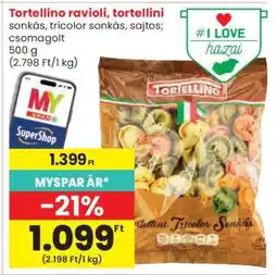 Spar Tortellino ravioli, tortellini ajánlat