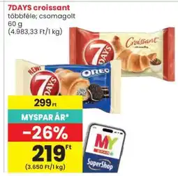 Spar 7days croissant ajánlat