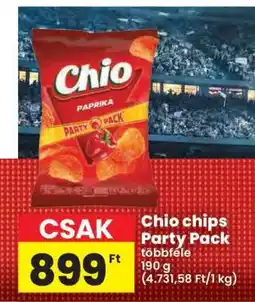 Spar Chio Chips Party Pack ajánlat
