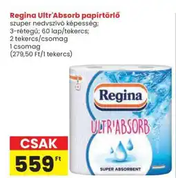 Spar Regina Ultr'Absorb Papírtörlő ajánlat