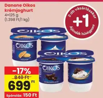 Spar DANONE Oikos krémjoghurt ajánlat