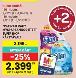 Spar SILAN Öblítő ajánlat