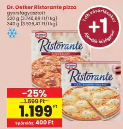 Spar DR. OETKER Ristorante pizza ajánlat