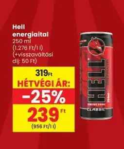 Spar HELL Energiaital ajánlat