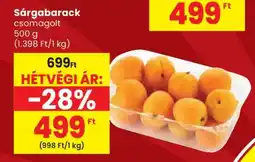 Spar Sárgabarack ajánlat