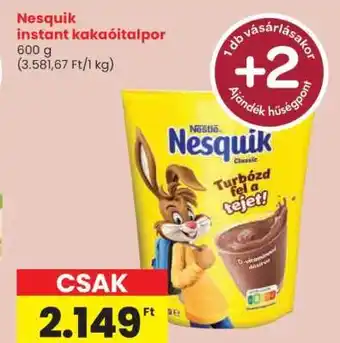 Spar Nesquik Instant Kakaóitalpor ajánlat