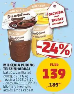 PENNY Milkeria Puding Tejszínhabbal ajánlat