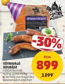 PENNY Sütnivaló Kolbász ajánlat