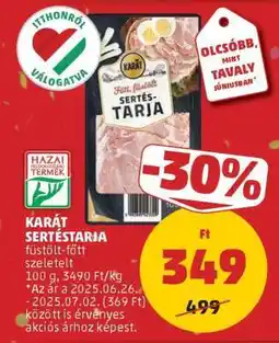 PENNY KARÁT Sertéstarja ajánlat