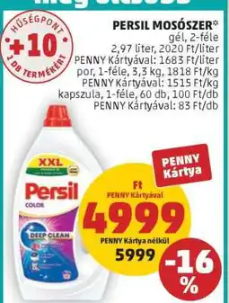 PENNY PERSIL Mosószer ajánlat