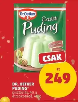 PENNY Dr. Oetker puding ajánlat