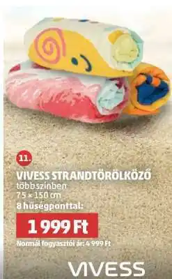 PENNY VIVESS STRANDTÖRÖLKÖZŐ ajánlat
