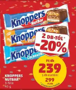 PENNY Knoppers NutBar ajánlat