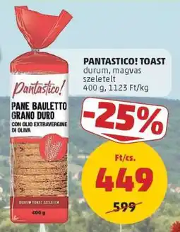 PENNY PANTASTICO! TOAST ajánlat