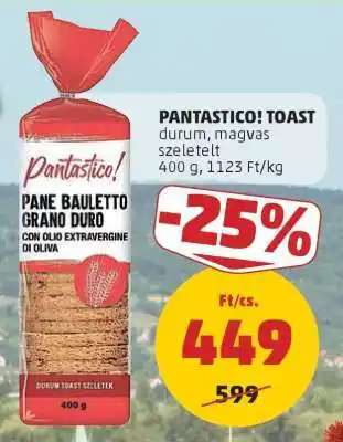PANTASTICO! TOAST