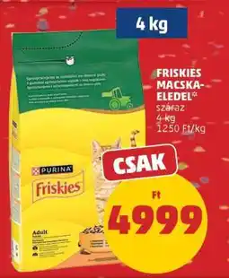 PENNY Friskies Macskaeledel ajánlat