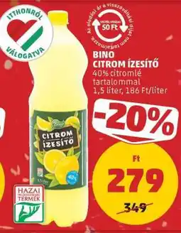 PENNY Bino Citrom Ízesítő ajánlat