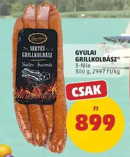 PENNY Gyulai grillkolbász ajánlat