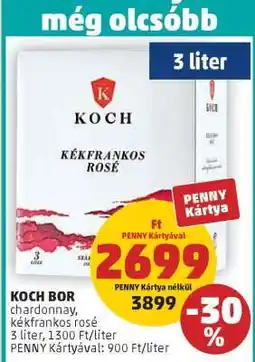 PENNY Koch bor ajánlat