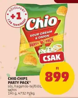 PENNY Chio Chips Party Pack ajánlat
