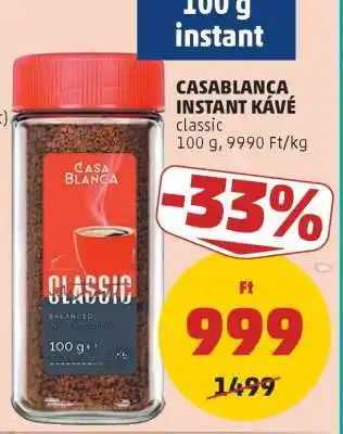 PENNY CASABLANCA INSTANT KÁVÉ ajánlat