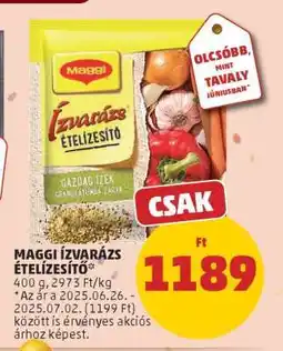 PENNY MAGGI Ízvarázs Ételízesítő ajánlat