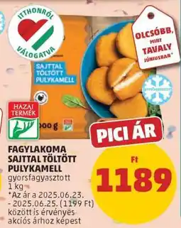 PENNY Fagylakoma Sajttal Töltött Pulykamell ajánlat