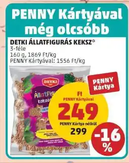 PENNY DETKI Állatfigurás Keksz ajánlat