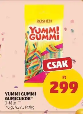PENNY Yummi Gummi Gumicukor ajánlat