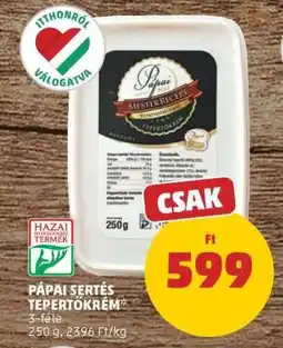 PENNY Pápai Sertés Tepertőkrém ajánlat