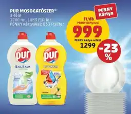 PENNY PUR Mosogatószer ajánlat