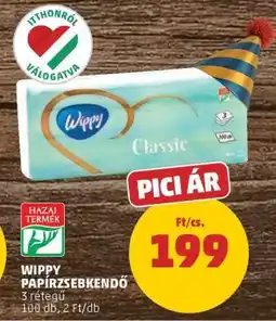 PENNY Wippy Papírzsebkendő ajánlat