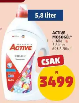 PENNY ACTIVE Mosógél ajánlat