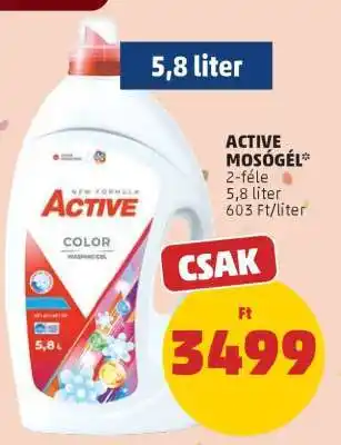 PENNY ACTIVE Mosógél ajánlat
