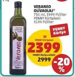 PENNY Veraneo Olívaolaj ajánlat