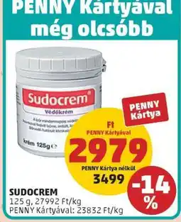 PENNY SUDOCREM ajánlat