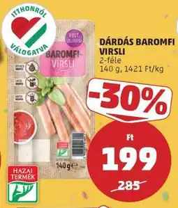 PENNY Dárdás Baromfi Virsli ajánlat