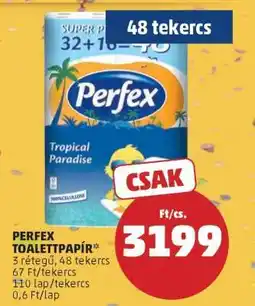 PENNY PERFEX TOALETTAPÍR ajánlat