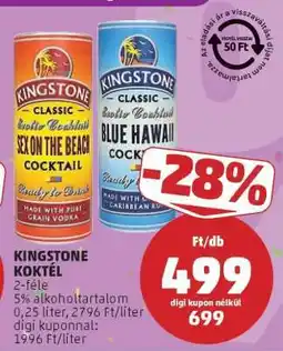 PENNY Kingstone Koktél ajánlat