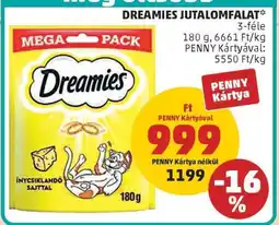 PENNY Dreamies Jutalomfalat ajánlat