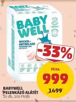 PENNY BABYWELL PELENKÁZÓ ALÁTÉT ajánlat