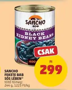 PENNY SANCHO FEKETE BAB SÓS LÉBEN ajánlat