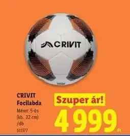 Lidl CRIVIT ajánlat