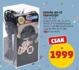 PENNY Szolár LED-es fényfüzér ajánlat