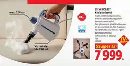 Lidl SILVERCREST Kézi gőztisztító ajánlat