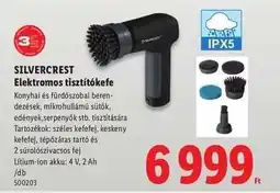 Lidl SILVERCREST Elektromos tisztítókefe ajánlat