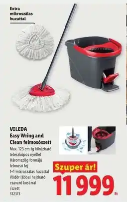 Lidl Vileda Easy Wring and Clean felmosószett ajánlat