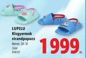 Lidl LUPILU ajánlat