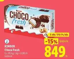 Lidl KINDER Choco Fresh ajánlat